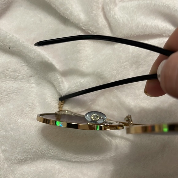 CHRISTIAN DIOR SO REAL SUNGLASSES GOLD - Picture 10 of 11